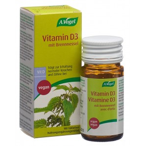 A. Vogel Vitamine D3 avec ortie (180 comprimés)