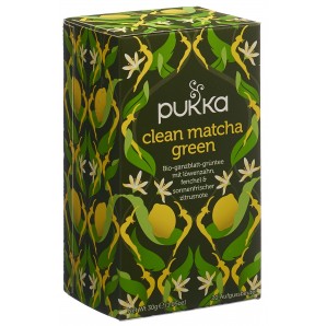 Pukka clean matcha green thé biologique (20 sachets)