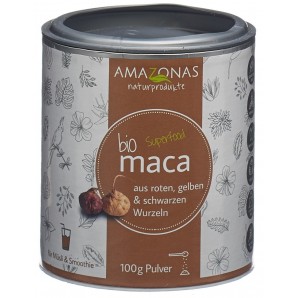 AMAZONAS maca Bio Pulver 100% pur (100g)