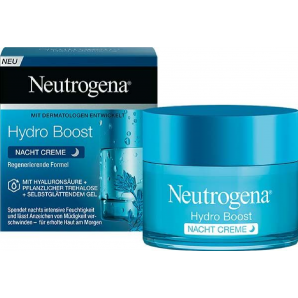 Neutrogena Hydro Boost Nacht Crème Topf (50ml)