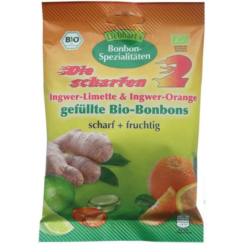 Liebhart's Bio-Bonbons Die scharfen 2 (100g)