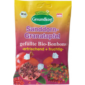 Liebhart's Bio-Bonbons Sanddorn-Granatapfel (100g)