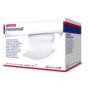 Elastomull elastische Fixierbinde 4mx8cm (20 Stk)