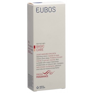 EUBOS Seife liquid parfümiert rosa Flasche (200ml)