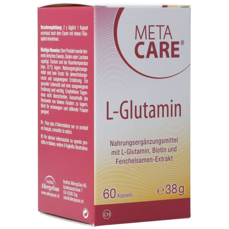 META CARE L-Glutamin Kapseln (60 Stk)