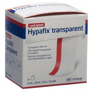 Hypafix transparent 5cmx10m unsteril (1 Stk)