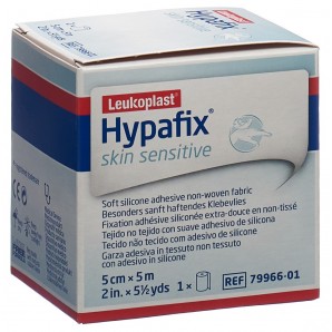 Hypafix Silicone sensibile alla pelle 5cmx5m (1 pz)