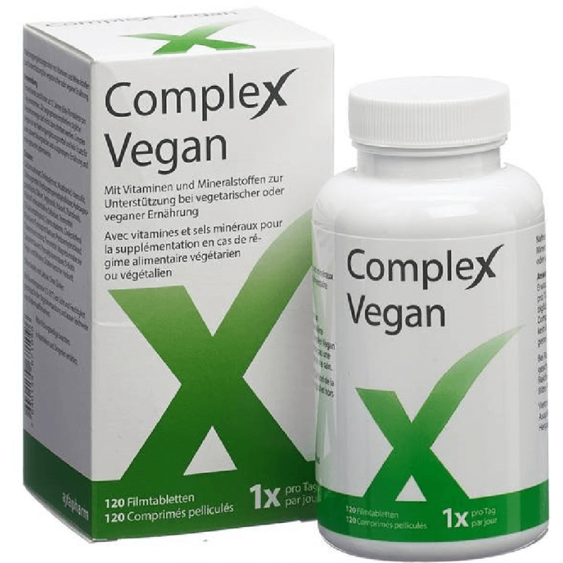 Complex Vegan Compresse rivestite con film (120 Capsule)