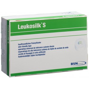 Leukosilk S Gesso adesivo 9,2mx5cm bianco (6 pz)