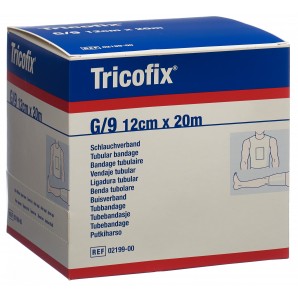 Tricofix Medicazione in provetta misura G/9 12cmx20m (1 pz)