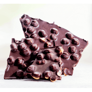 Aeschbach Chocolatier Huusschoggi Dunkel Mit Haselnüssen (150g)