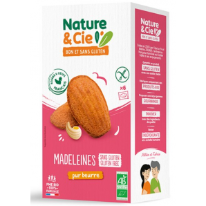 Nature & Cie Madeleines Burro senza glutine (6x25g)