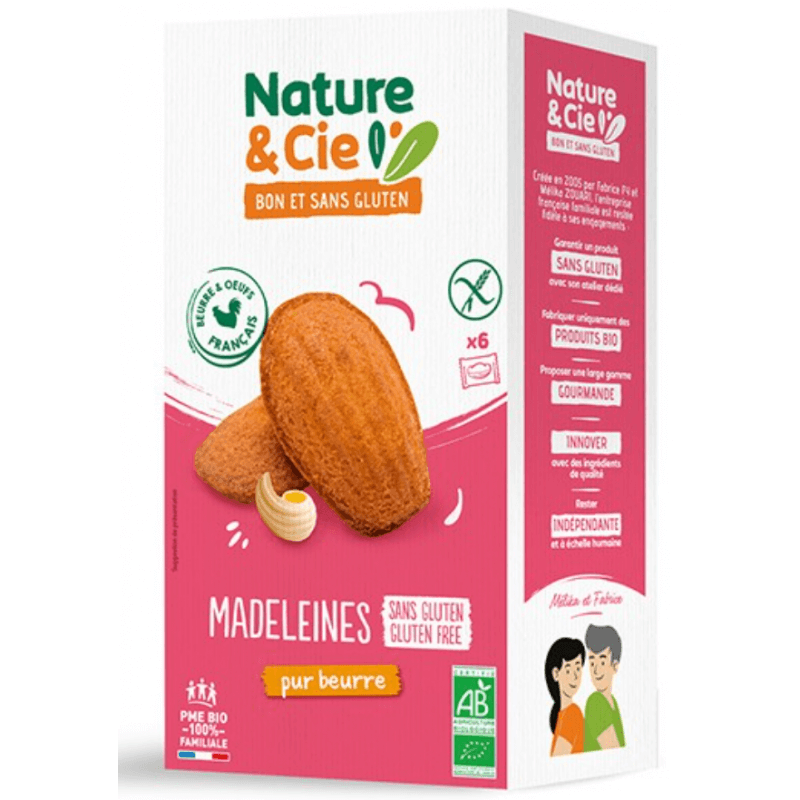 Nature & Cie Madeleines Butter glutenfrei (6x25g)
