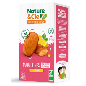 Nature & Cie Madeleine al limone senza glutine (6x25g)