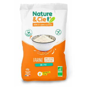 Nature & Cie Farina di riso senza glutine (500 g)