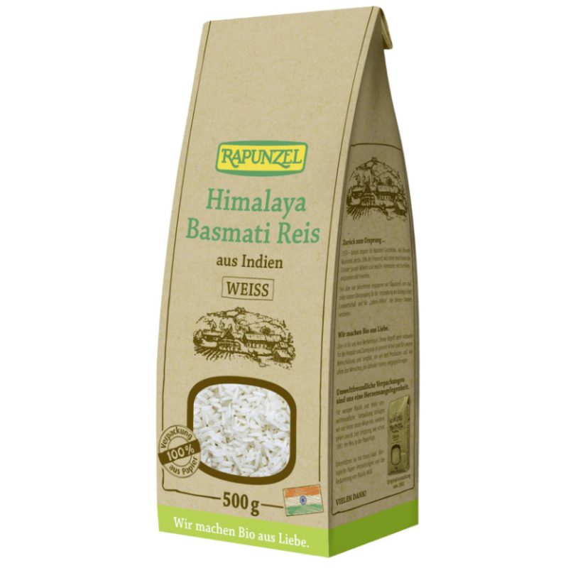 RAPUNZEL Himalaya Basmati Reis weiss (500g)
