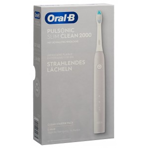 Oral-B Pulsonic Slim Clean 2000 grau (1 Stk)