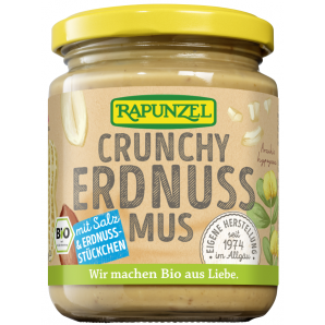 RAPUNZEL Erdnussmus Crunchy mit Salz (250g)