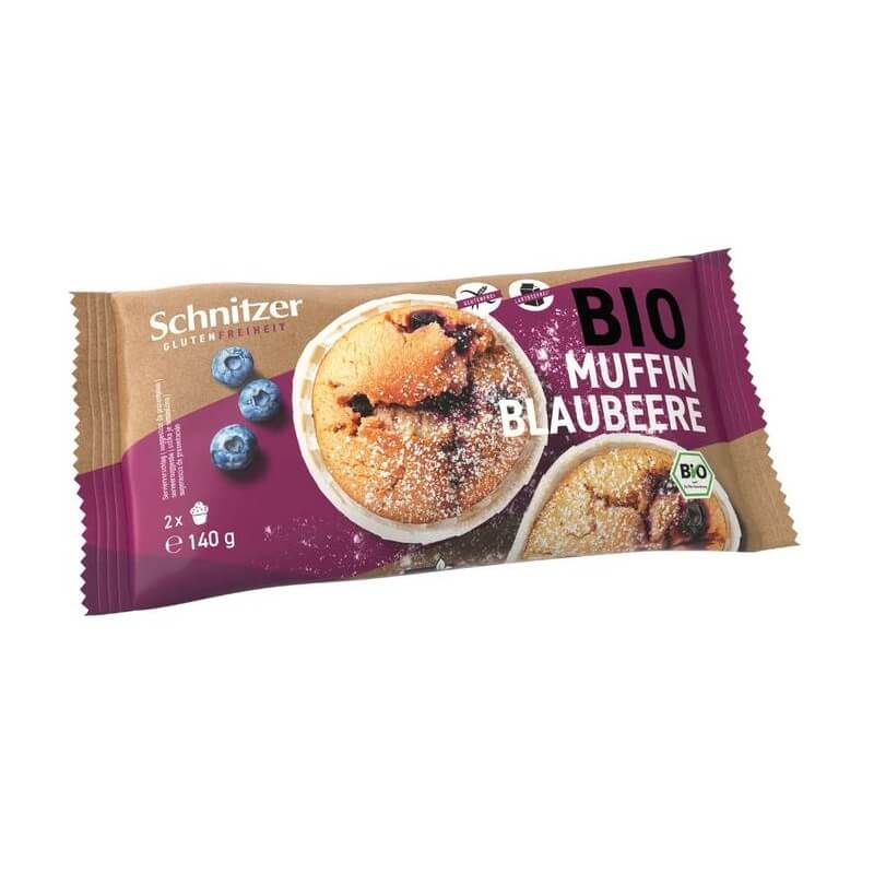 Schnitzer Bio Muffin + Blueberry (2x140g)