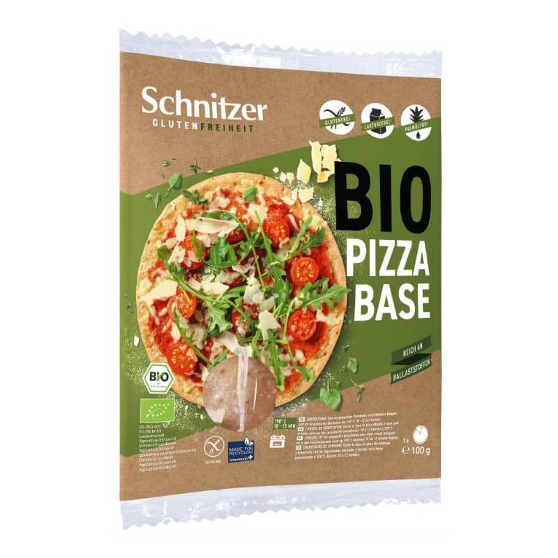 Schnitzer Bio Pizzabase glutenfrei Einzelpackung (100g)