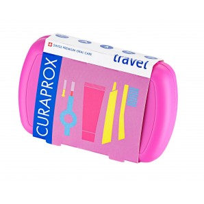 CURAPROX Travel Set rosa (1 Stk)