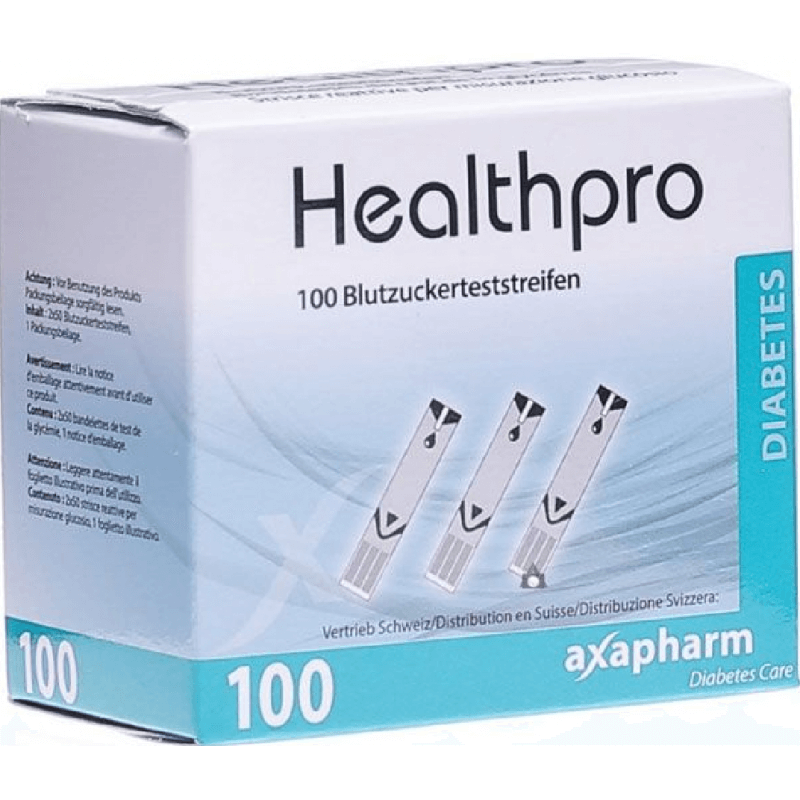 Healthpro Blutzucker-Teststreifen (100 Stk)