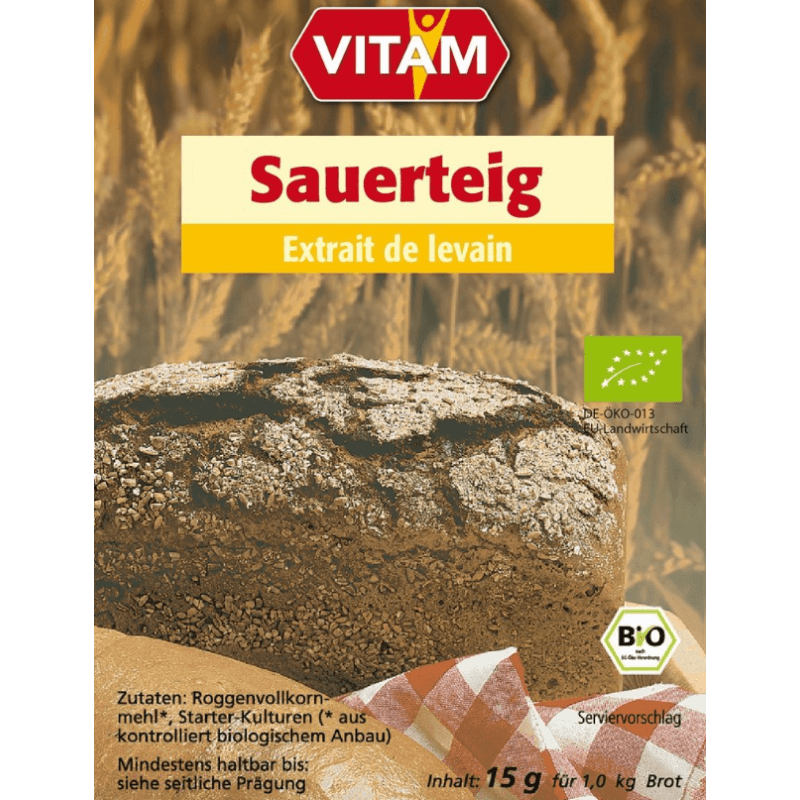 VITAM Sauerteig Extrakt Bio (12x15g)
