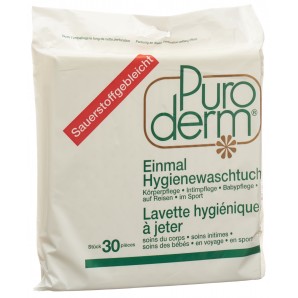 Puroderm Einmal Hygienewaschtücher (30 Stk)
