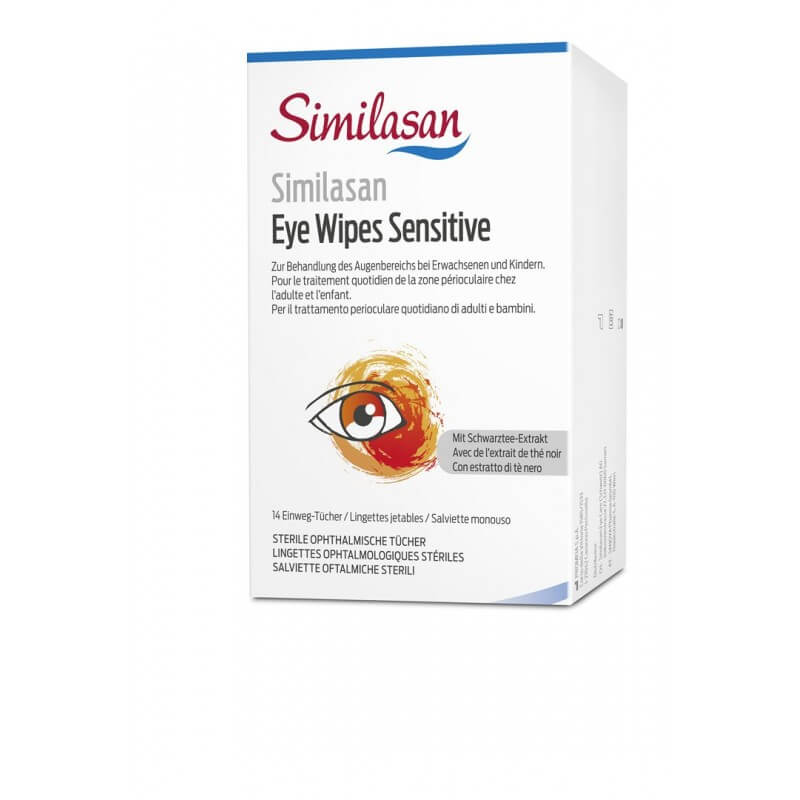 Similasan Eye Wipes Sensitive (14 Stk)