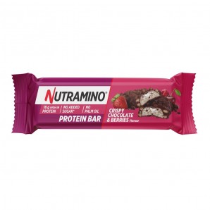 NUTRAMINO Proteinbar Crispy Chocolate & Berries (55g)