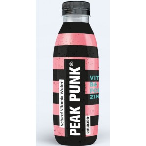 PEAK PUNK Natural Vitamin Water Rhubarb (500ml)