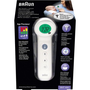 BRAUN Thermometer No touch+forehead Age Pre BNT400 (1 Stk)