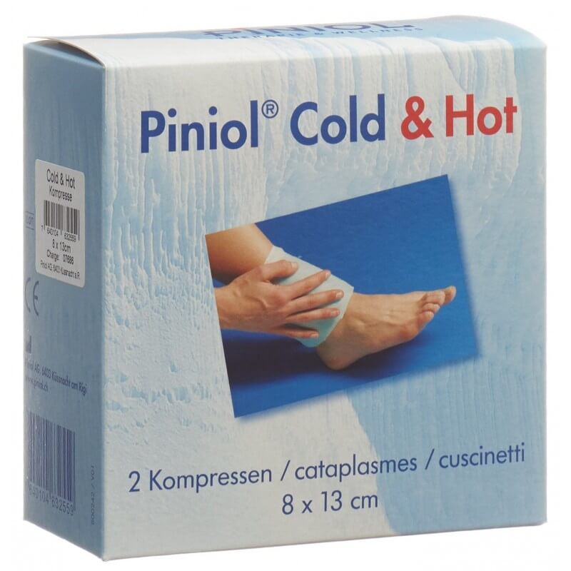 PINIOL Cold Hot Kompresse 8cmx13cm (2 Stk)