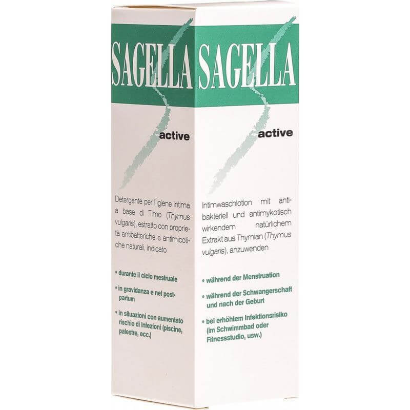 SAGELLA active intimate wash lotion (250ml)