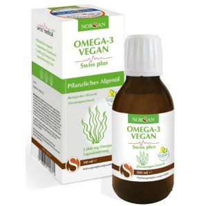 Norsan Omega-3 huile végétale d'algues (100 ml)