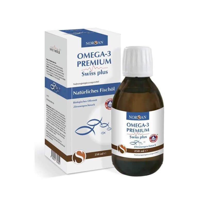 Norsan Omega-3 Premium Swiss plus Öl (250 ml)