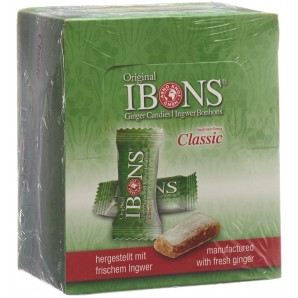 IBONS Ingwer Bonbon Original Display (12x60g)