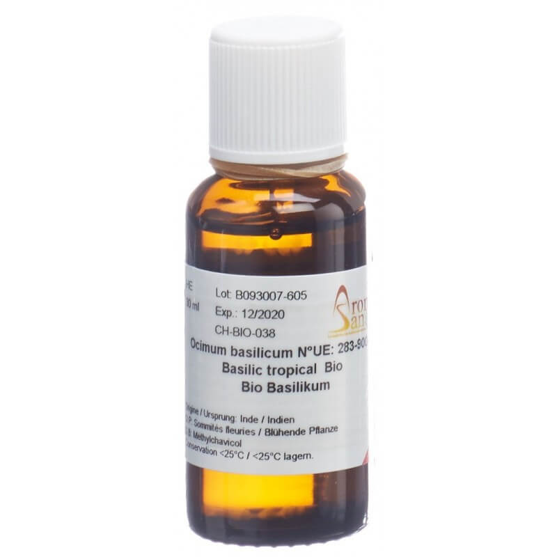 AromaSan Basilikum Ätherisches Öl Bio (30ml)