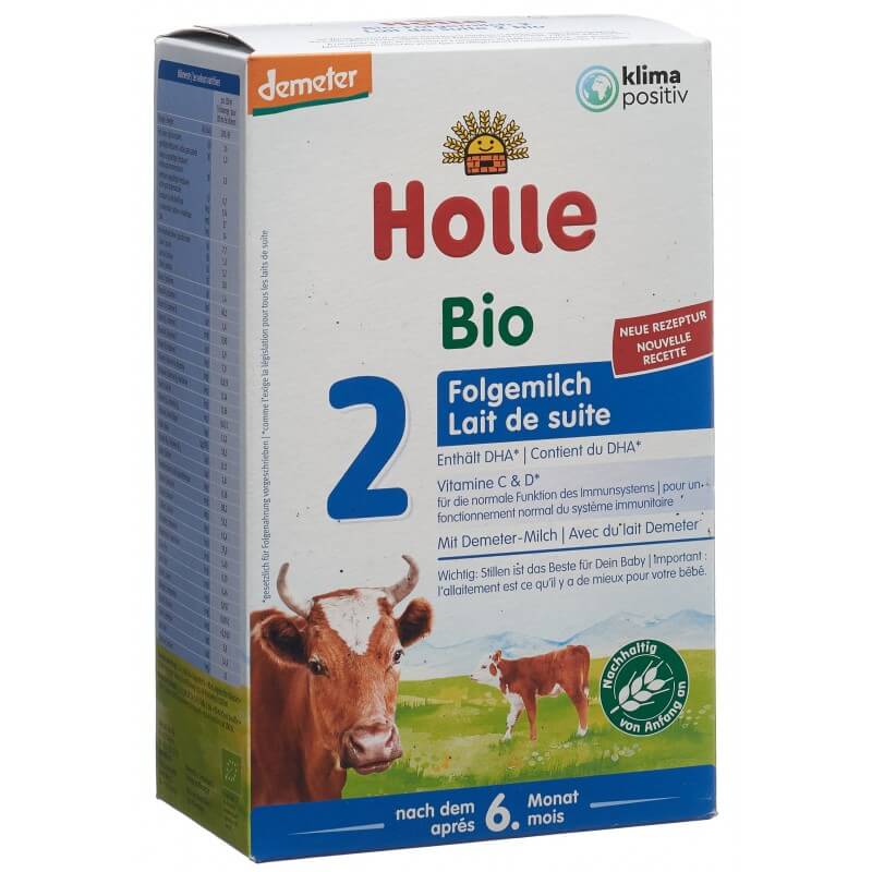 Holle Bio-Folgemilch 2 Pulver (600g)