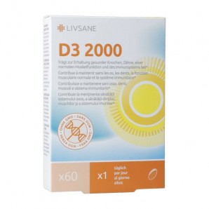 Livsane Vitamin D3 2000...