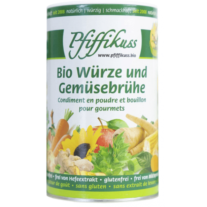 Pfiffikuss Bio Würze und Gemüsebrühe (250g)