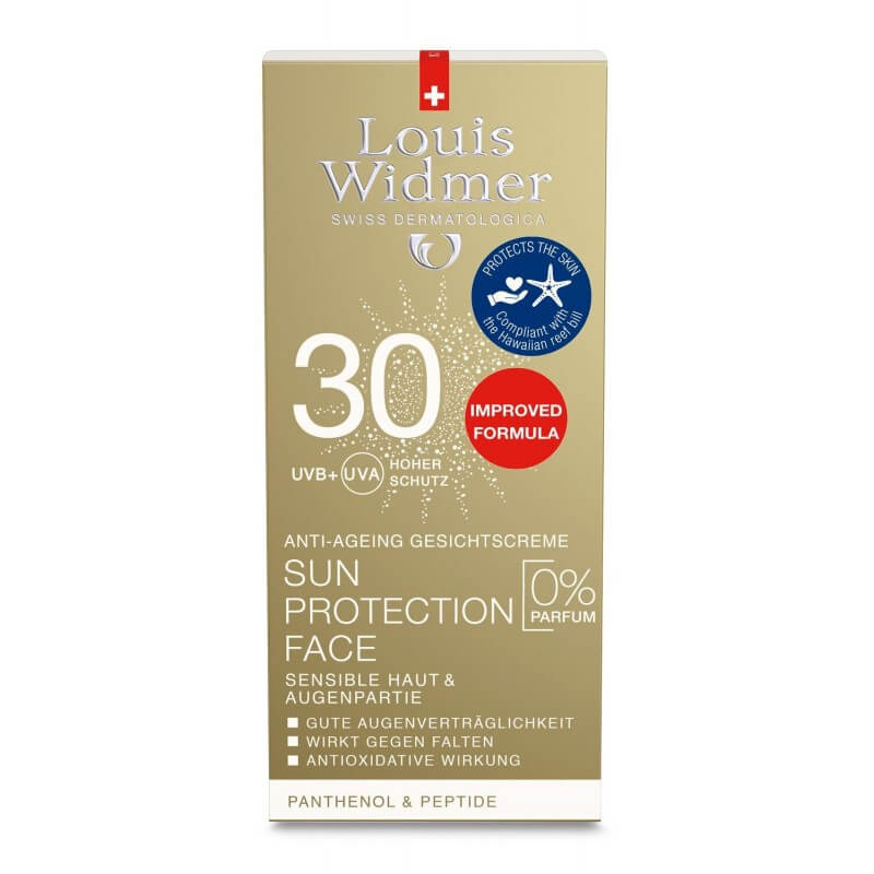 Louis Widmer Sun Protection Face SPF 30 Unparfümiert (50ml)