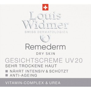 Louis Widmer REMEDERM Gesichtscrème UV20 Parfümiert (50ml)