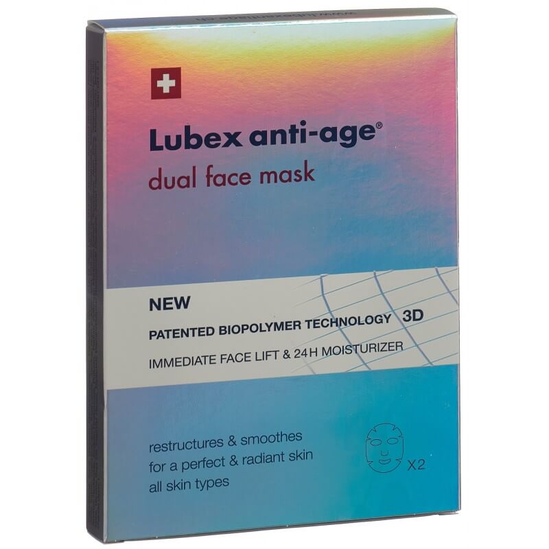Lubex anti-age dual face mask (4 Stk)