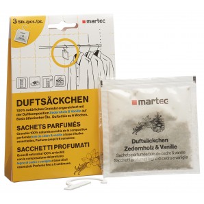 martec Schrank-Duftsäckchen (3 Stk)