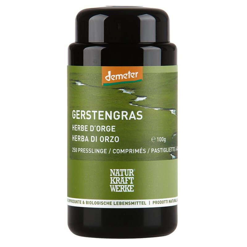 NATURKRAFTWERKE Gerstengras Press Demeter (250 Stk)
