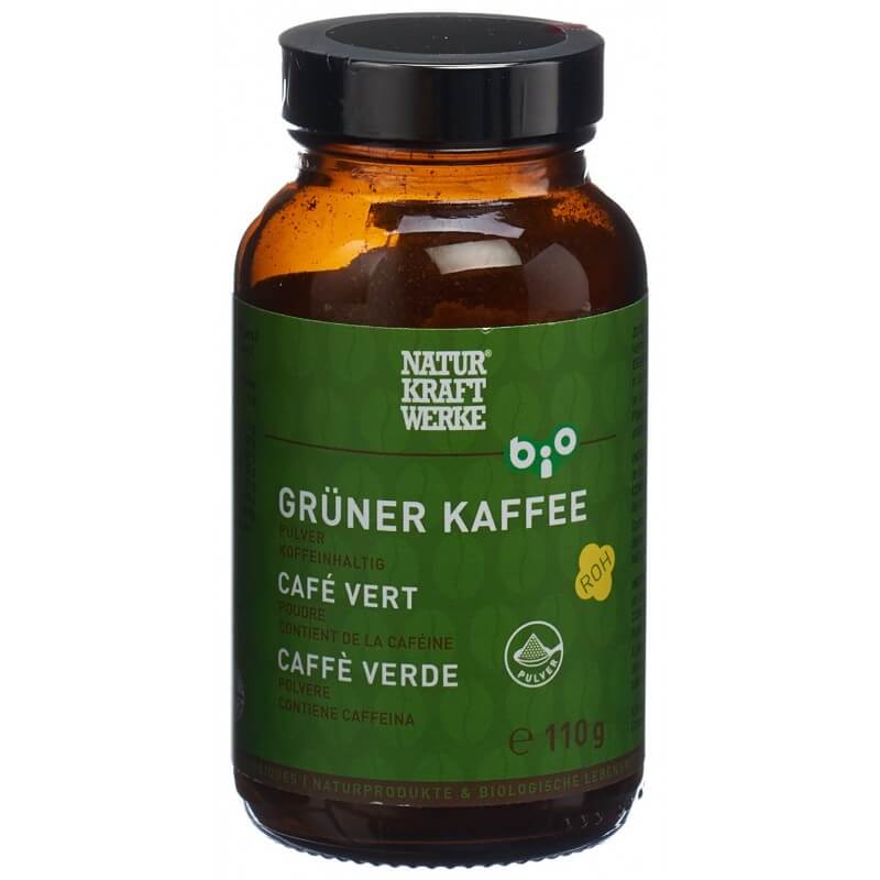NATURKRAFTWERKE Grüner Kaffee Pulver Bio (110g)