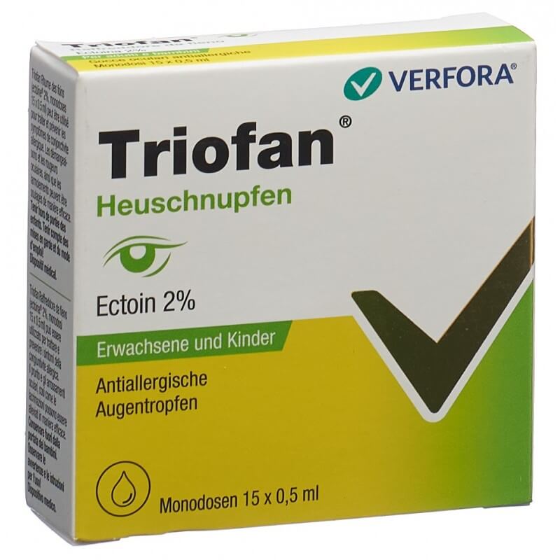 Triofan Heuschnupfen Antiallergische Augentropfen (15x0.5ml)
