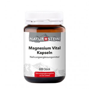 NATURSTEIN Magnesium Vital Kapseln (600 Stk)