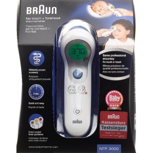 Braun forehead thermometer no touch & forehead NTF3000